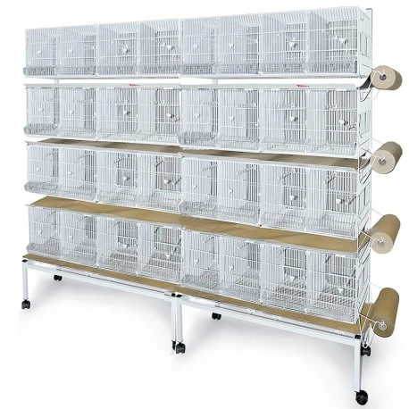 Bateria 8 Jaulas Metro PedrosSistema Papel 1 Bateria 8 Jaulas Metro PedrosSistema Papel